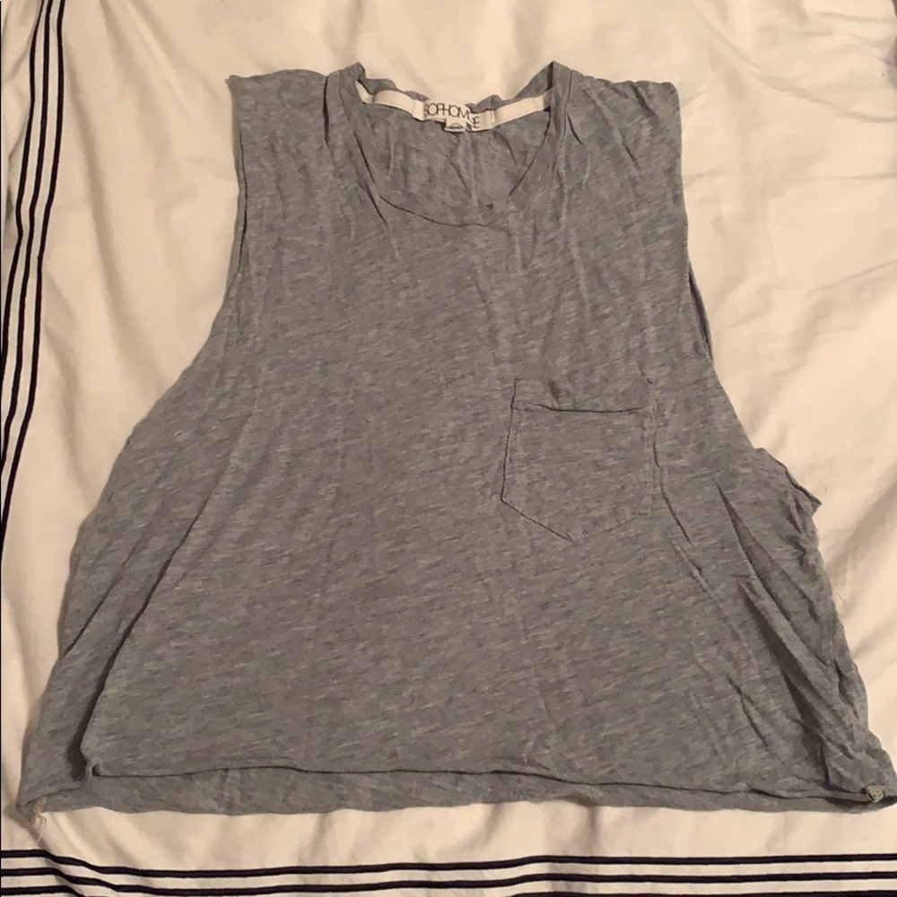 Grey tank top